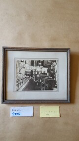 Framed photo, Cope Brothers Tailors Shop Korumburra, 1935 - 1940