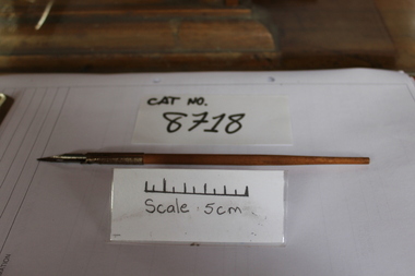 Pen with attached nib