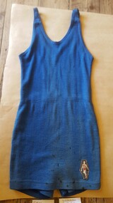 Men's blue bathers, Lincoln Mills, c.1930s