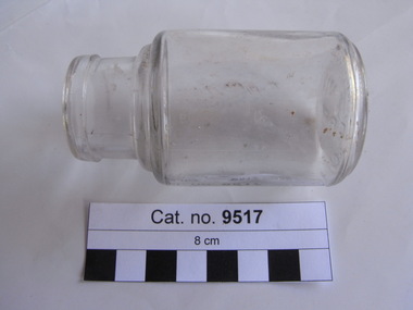 Bottle, glass, post 1873