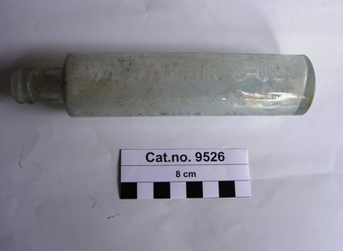 Bottle, glass, c.1880 - 1900