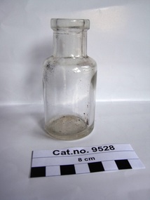 Bottle, glass, c. 1900-1912