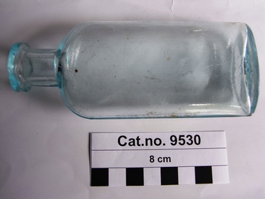 Bottle, glass, c. 1900-1912