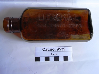 Bottle, glass, c.1934 - c.1975