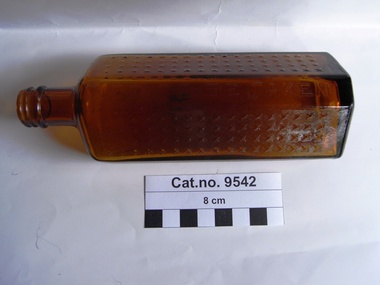Bottle, glass, c. 1934-2004