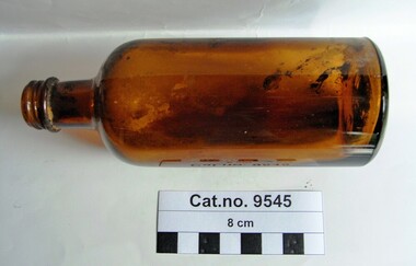 Bottle, glass, c. 1934-2004