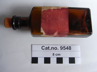 Bottle, glass, c. 1934 - 2004