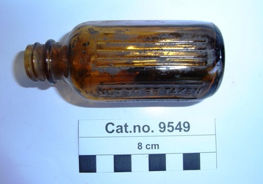 Bottle, glass, c. 1934 - 2004