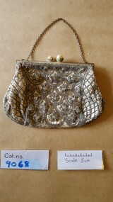 Beaded evening purse