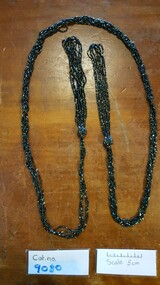 Beaded string necklace