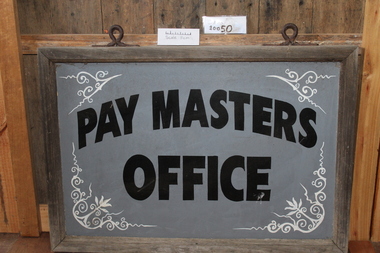 Paymasters Sign