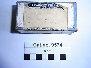 Box. Chemist, 1902-1944