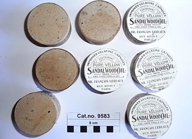 Box, cardboard, Post 1876. ref International Exhibition 1876 label
