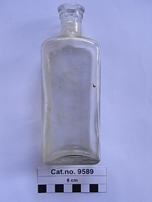 Bottle, glass, c. 1916 - c. 1923