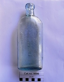 Bottle, glass, c. 1916 - c. 1923