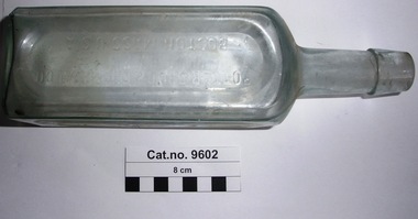 Bottle, glass, Post January 1, 1899