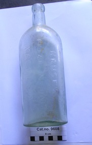 Bottle, glass, Post 1868