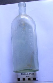 Bottle, glass, Post 1868