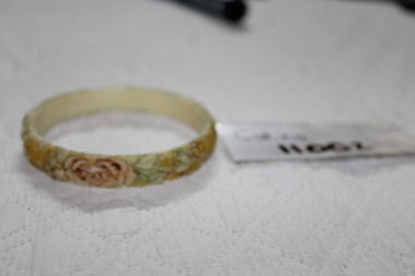 Bracelet, Moulded & Painted Celluloid, c 1930s