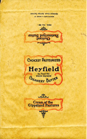 Butter wrapper