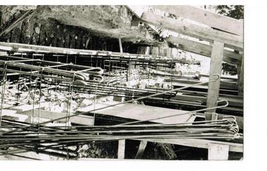 Building damaged by an earthquake.