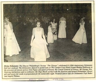 Newspaper - Divine Debutantes, 80th Anniversary Ball