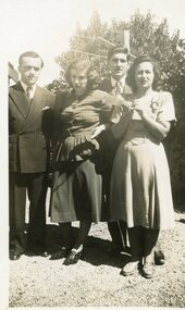Two young women and two young men 