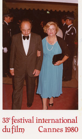 Photograph, Stathi & Kassiani Raftopoulos at Canne Film Festival, 1980