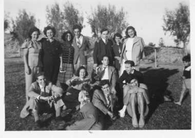 Photograph, Picnic group, Adelaide, 1948