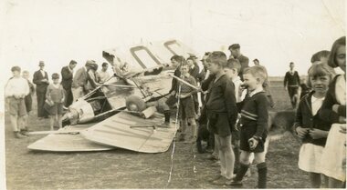 Photograph, Aircrash, c 1940s