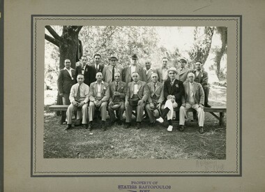 Photograph, Ithacan picnic group, C1951