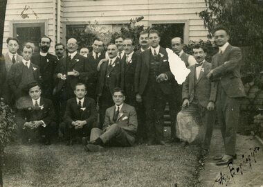Photograph, Ithacan family gathering, 1926