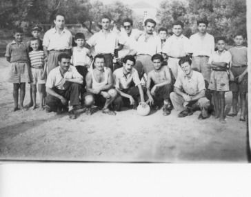 Photograph, Soccer team, 2 July 1951