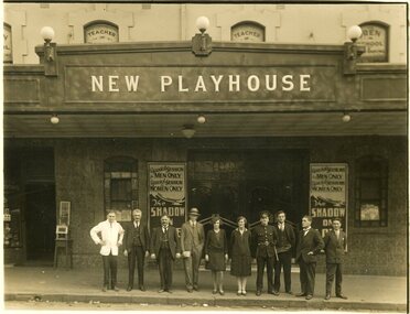 Photograph, New Playhouse Theatre, 1927