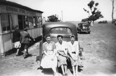 Photograph, Interstate visit, c 1940s