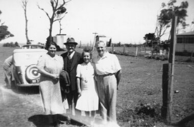 Photograph, Newcastle visit, c 1940s