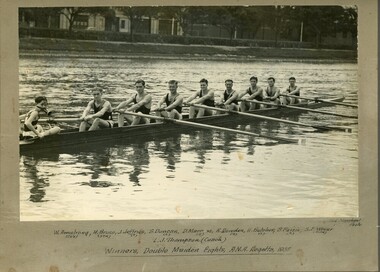 Photograph, Winners Double Maiden Eights, ANA Regatta, 1938