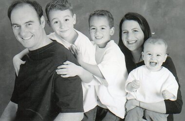 Photograph, John Black jnr and family