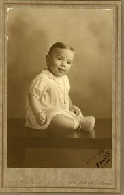 Photograph, Baby John Black, 25 April 1934