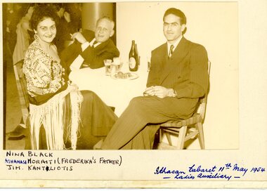 Photograph, Ithacan cabaret dance, 11 May 1954