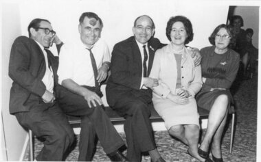 Photograph, Lucas family celebration, c 1960s