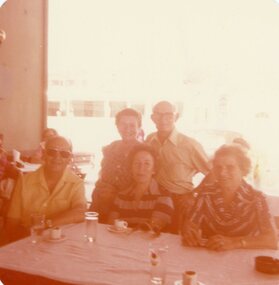 Photograph, Enjoying a Greek coffee, c early 1970s