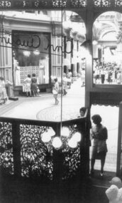 Photograph, Shopping in the Block Arcade, 1964