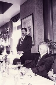 Photograph, Dennis Varigos 80th Birthday, 5 August 1998