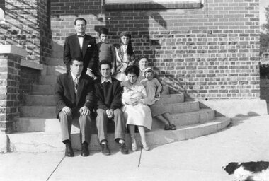 Photograph, Varigos family group, 1953