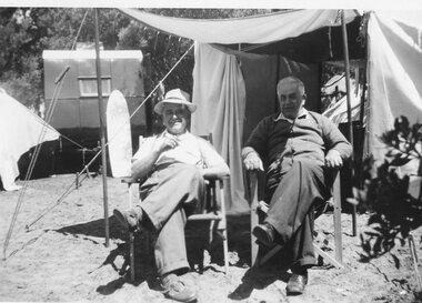 Photograph, Camping trip, c1950s