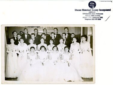 Photograph, Debutante ball, c 1953