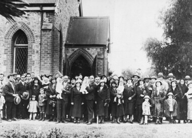 Photograph, Baptism in Mildura, c1933