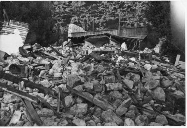 Photograph, Ithaca Earthquake, 1953