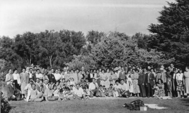 Photograph, Ithacan picnic, c1947